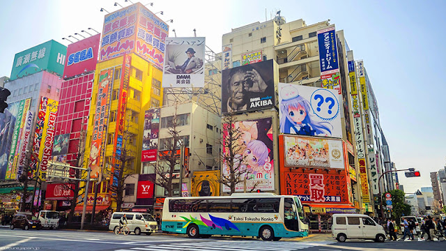 Tokyo: Akihabara i Shinjuku (de nit)