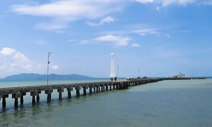 Pelabuhan Sungai Nyamuk, Pulau Sebatik, Kalimantan Utara