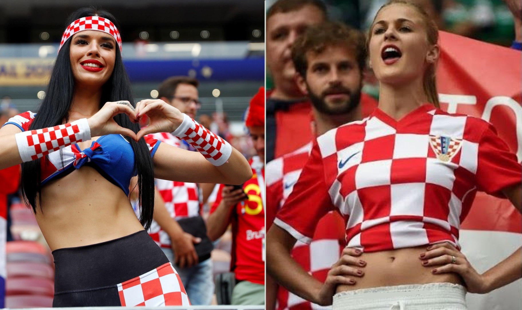 Croatia Football Fans hottest