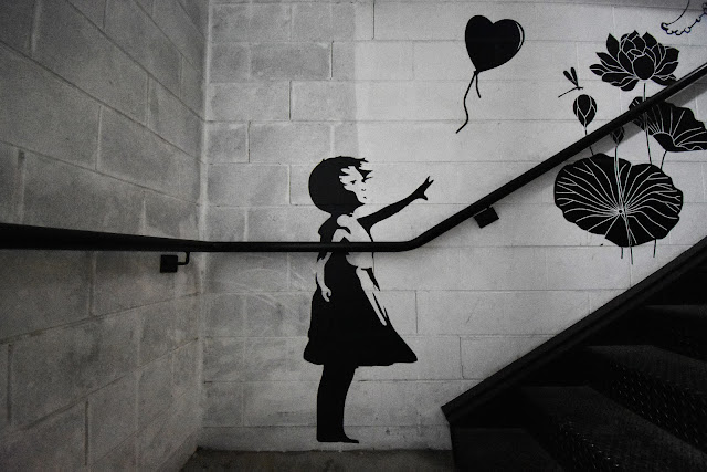 Strathfield Street Art | Banksy Stencil