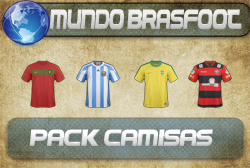 Pack Camisas v2 para o Brasfoot 2010