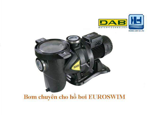 may bơm hồ bơi euroswim hãng dab