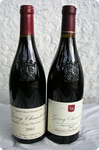 pinot nero-Burgundy_bottles