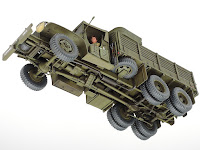 Tamiya 1/35 U.S. 2 1/2 TON 6x6 CARGO TRUCK (35218) Color Guide & Paint Conversion Chart　