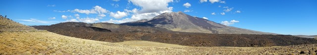 Volcan el Tromenmit Schlackenfeld