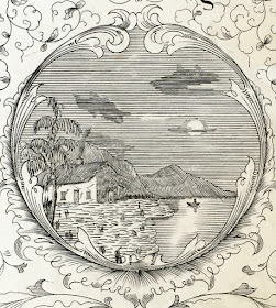 Detail from title page of Old Kentucky Home