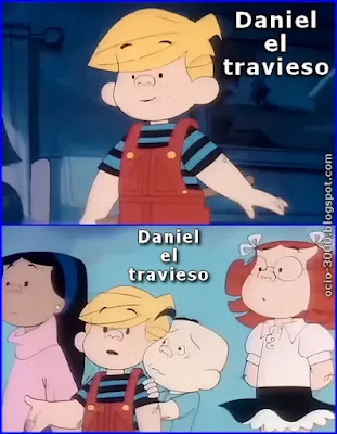 Dibujos animados de los 80: Daniel el travieso. 1986.