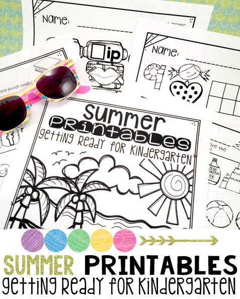 Summer Printables Getting Ready For Kindergarten Kindergarten Rocks Resources Summer Printables Getting Ready For Kindergarten Kindergarten Rocks Resources