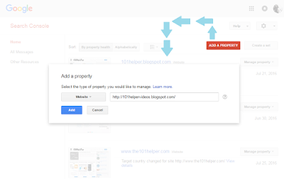 how to submit url to google webmaster tools