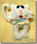 artemelza - gatinho de feltro