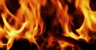 Fire flames burning image