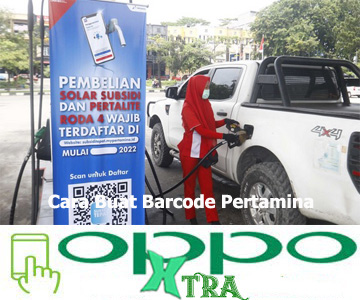 Cara Buat Barcode Pertamina