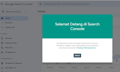 Cara pasang Google Search Console