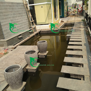 Jasa buat kolam ikan koi bsd tangerang