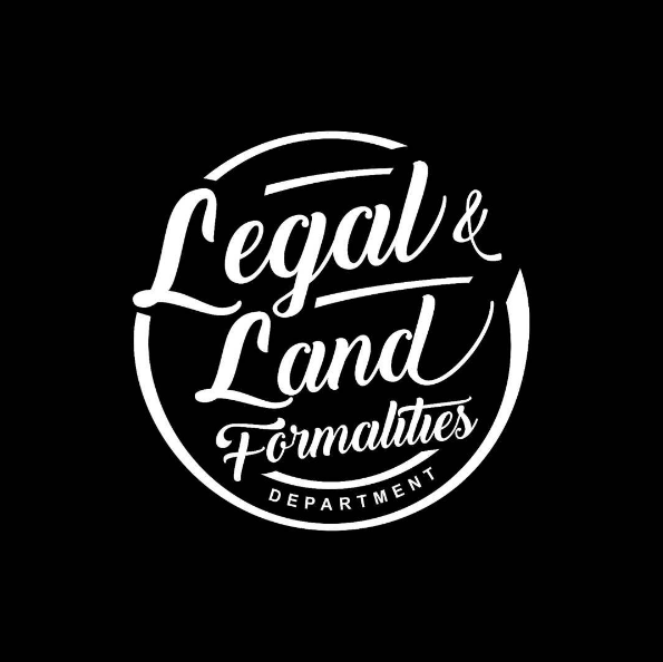  DESAIN LOGO LEGAL LAND FORMALITIES Kebun Design 