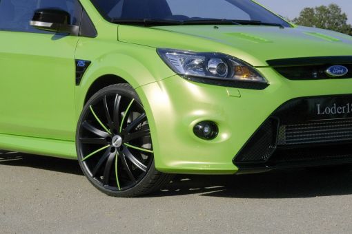 The Focus RS's body has been