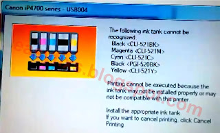 Operator Call Error and Solution on Canon iP4800, iP4810, iP4820, iP4840, iP4850, iP4870, iP4880