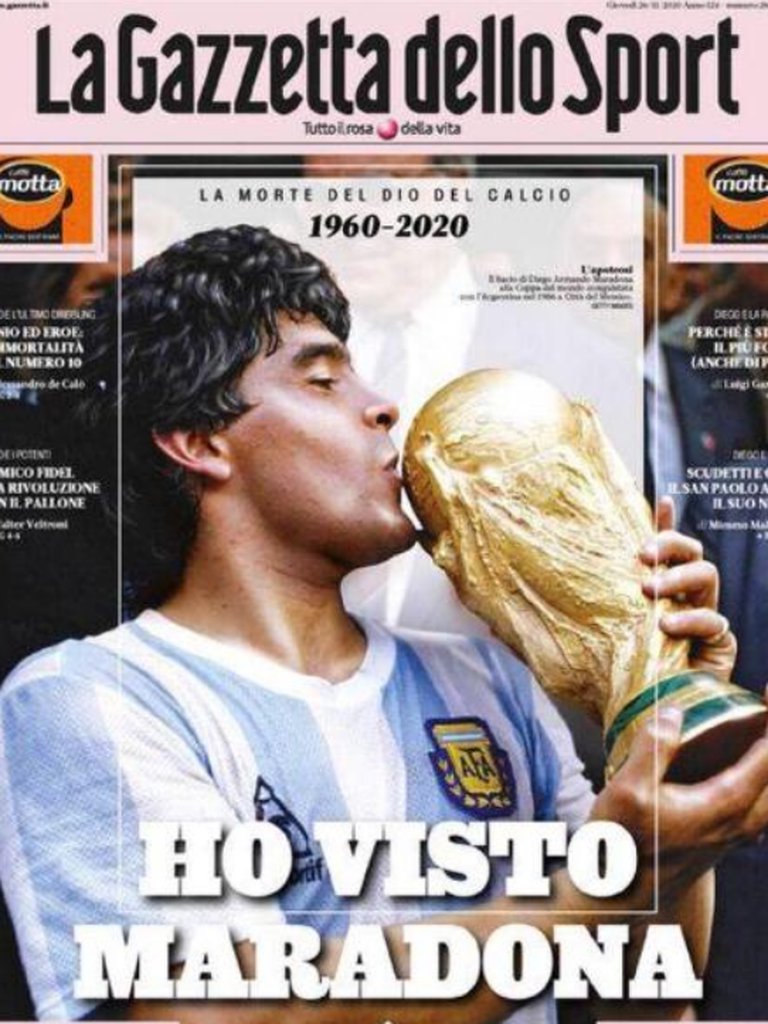 https://www.notasrosas.com/Muerte de Maradona genera reacciones en diarios y revistas del mundo