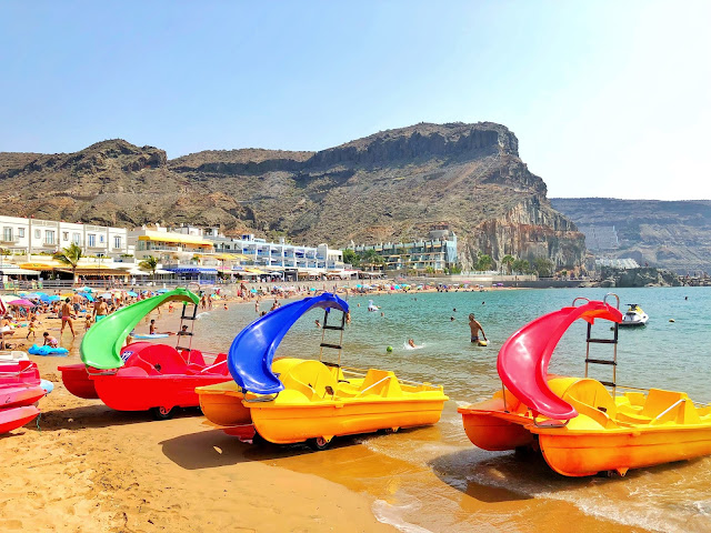 damazprowincji.blogspot.com plaża miasteczko portowe gran canaria, wyspy kanaryjskie