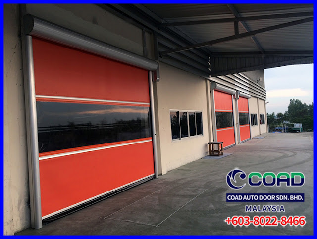 COAD, High Speed Door, INDONESIA, INDUSTRIAL DOOR, JAPAN, KOREA, MALAYSIA, Pintu Berkelajuan Tinggi, pintu pvc, PVC Roller Shutter Door, THAILAND, VIETNAM, シート製高速シャッター, 