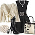 Black And White Outfits Set For Ladies...