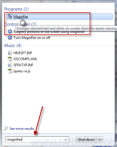 Magnifier Menggunakan Fitur Program Magnifier di Windows 7