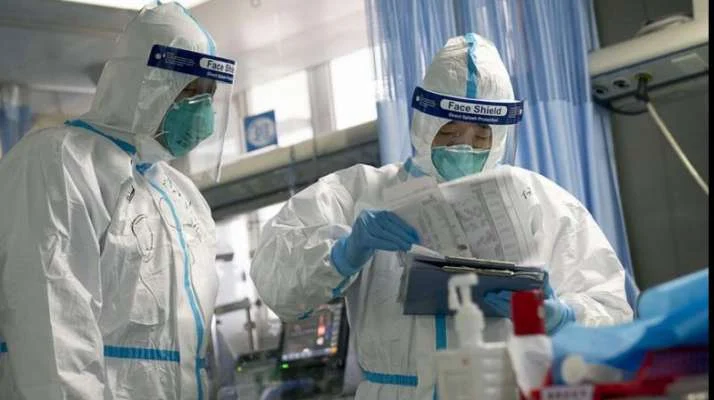 Doctors with PPE kit, Coronavirus Impact