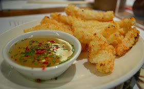 Squid starter at Wagamama