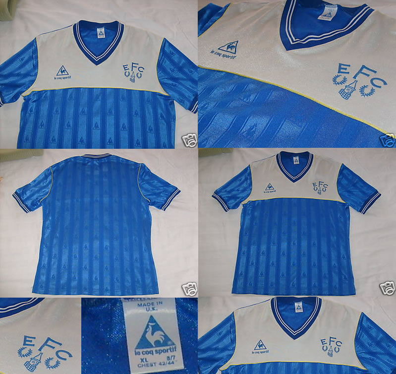  new kits for Everton Football Club starting from the 2009-2010 season.