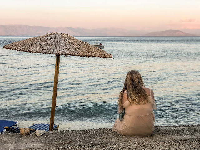 looking at the ionian sea, from corfu, greece, why your brain needs you to take a holiday, mandy charlton photography blog