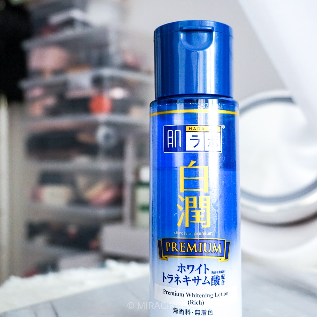 Review: Hada Labo Premium Whitening Lotion | miracikcit