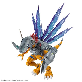 Figure-rise Standard Amplified Metal Greymon [ Vaccine Species ] - Digimon Adventure, Bandai