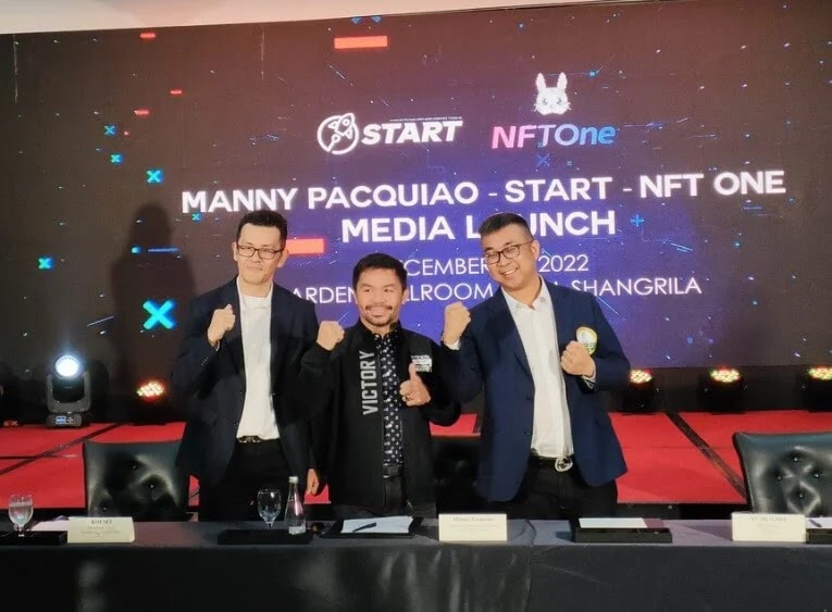 Manny Pacquiao Signs Deal with START Inc. and NFT One