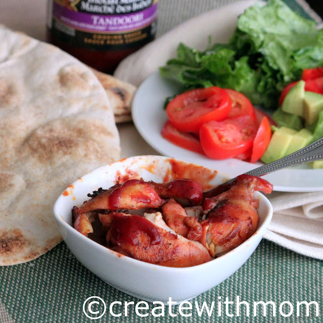 tandoori chicken wraps