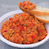 Red pepper and walnut dip