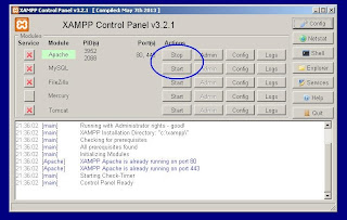 Panel de Control de XAMPP