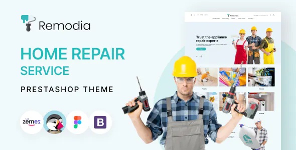 Best Home Repair Service PrestaShop Theme