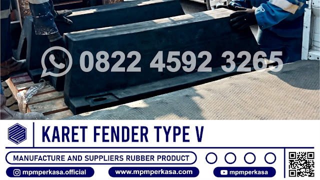 Rubber Fender type V - Karet Fender V - Supplier Rubber Fender V - Produsen Rubber Fender V