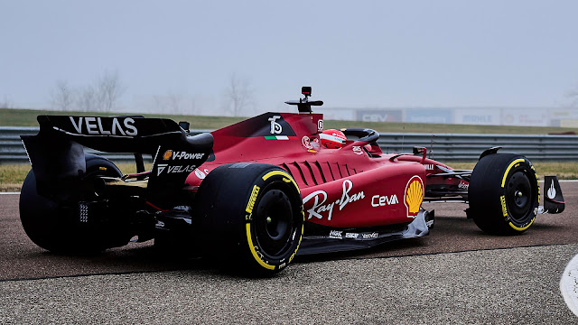 Fotos del Ferrari F1-75 2022