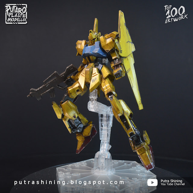 Putra Shining Top 100 Artwork | Gunpla | Transformers | Toys | Customize Weathering