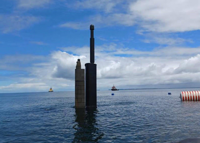 El submarino "Humaitá" realiza una prueba de inmersión estática