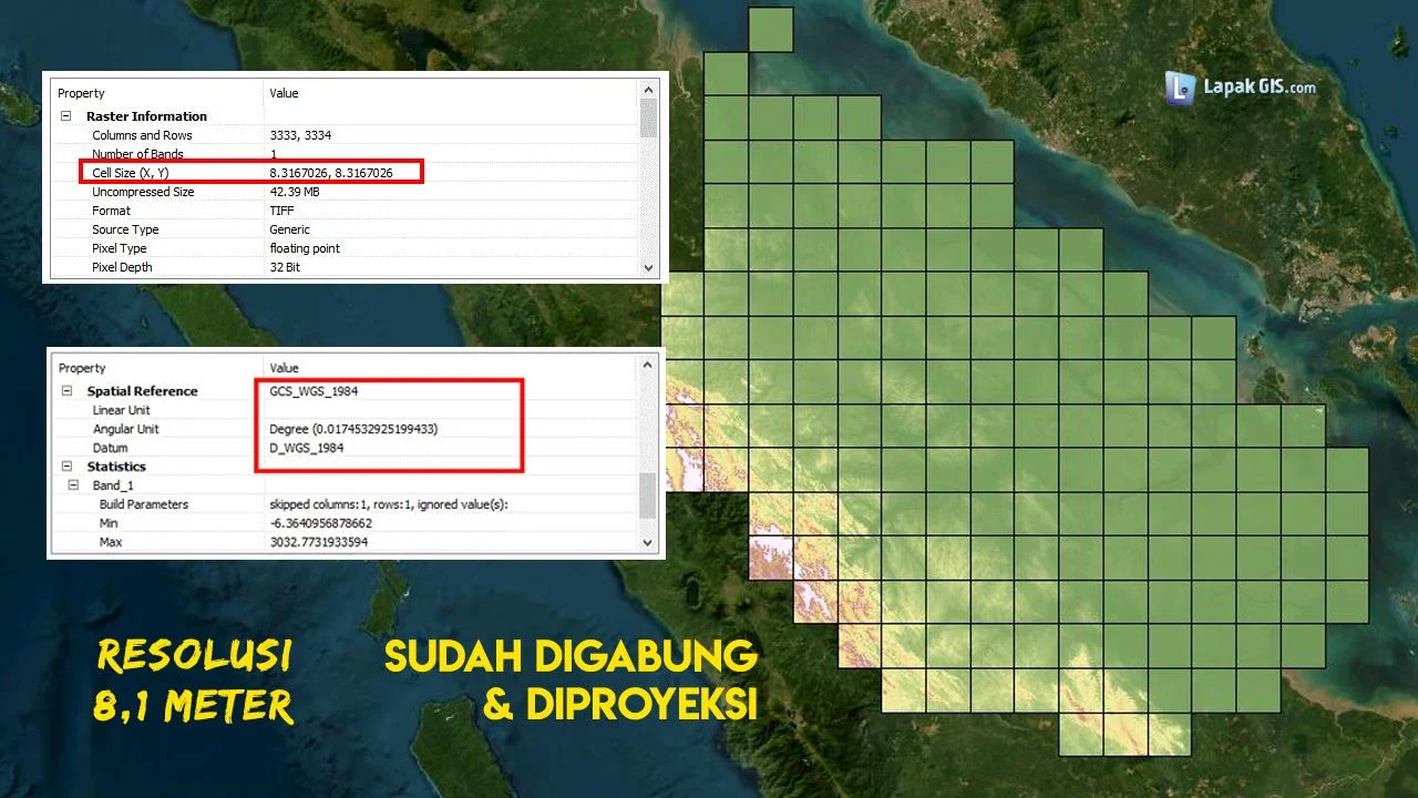 DEM Nasional (DEMNAS) Provinsi Riau Terbaru