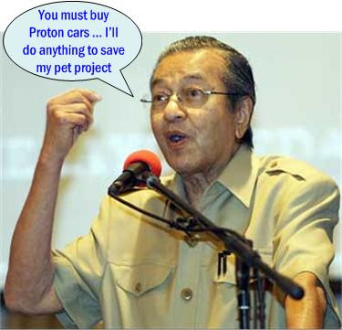Mahathir Proton pet project