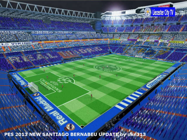 Santiago Bernabeu Stadium Update [PES 2013] | PATCH-PES