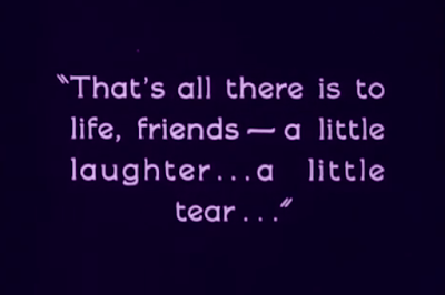 intertitle life laughter tear