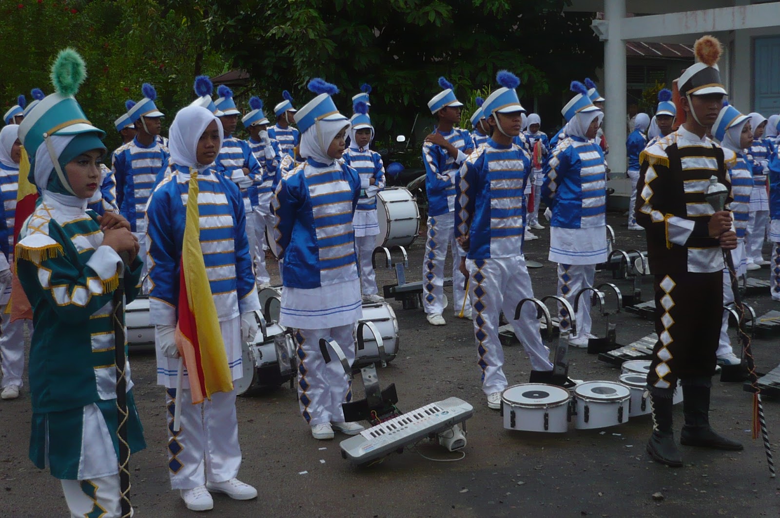 Muhammad Mukhlis GAMBAR DRUM BAND  DESA PENIRAMAN