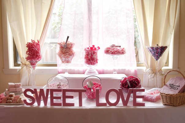 Wedding's Candy Buffet