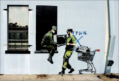 Banksy does New Orleans 4