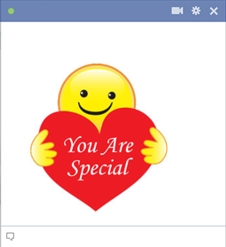 You Are Special Smiley Face With Heart