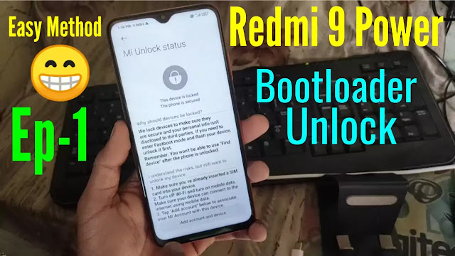 Redmi 9 Power Bootloader Unlock